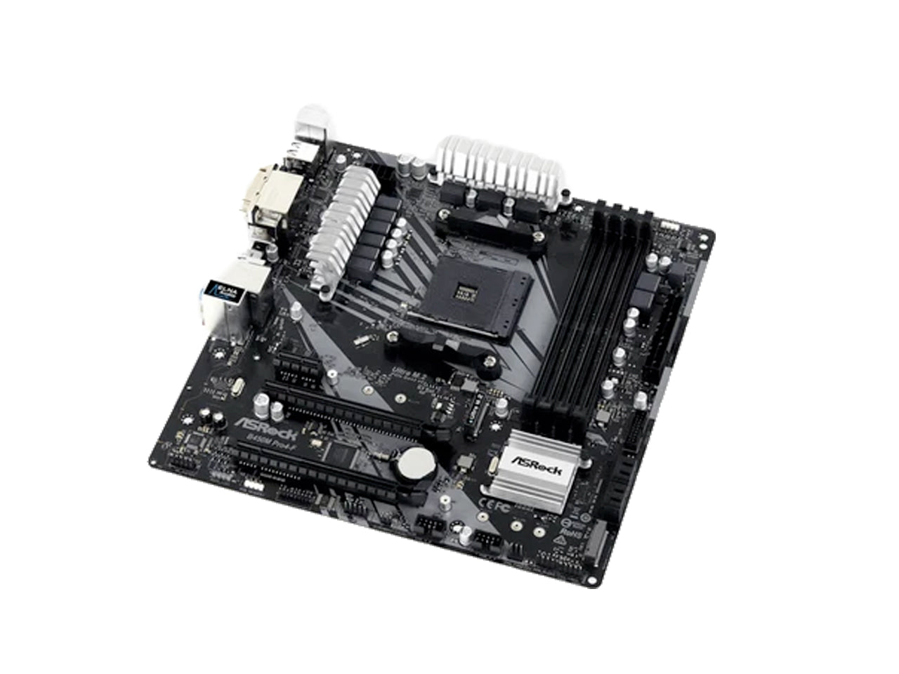 ASRock B450M Pro4-F Motherboard