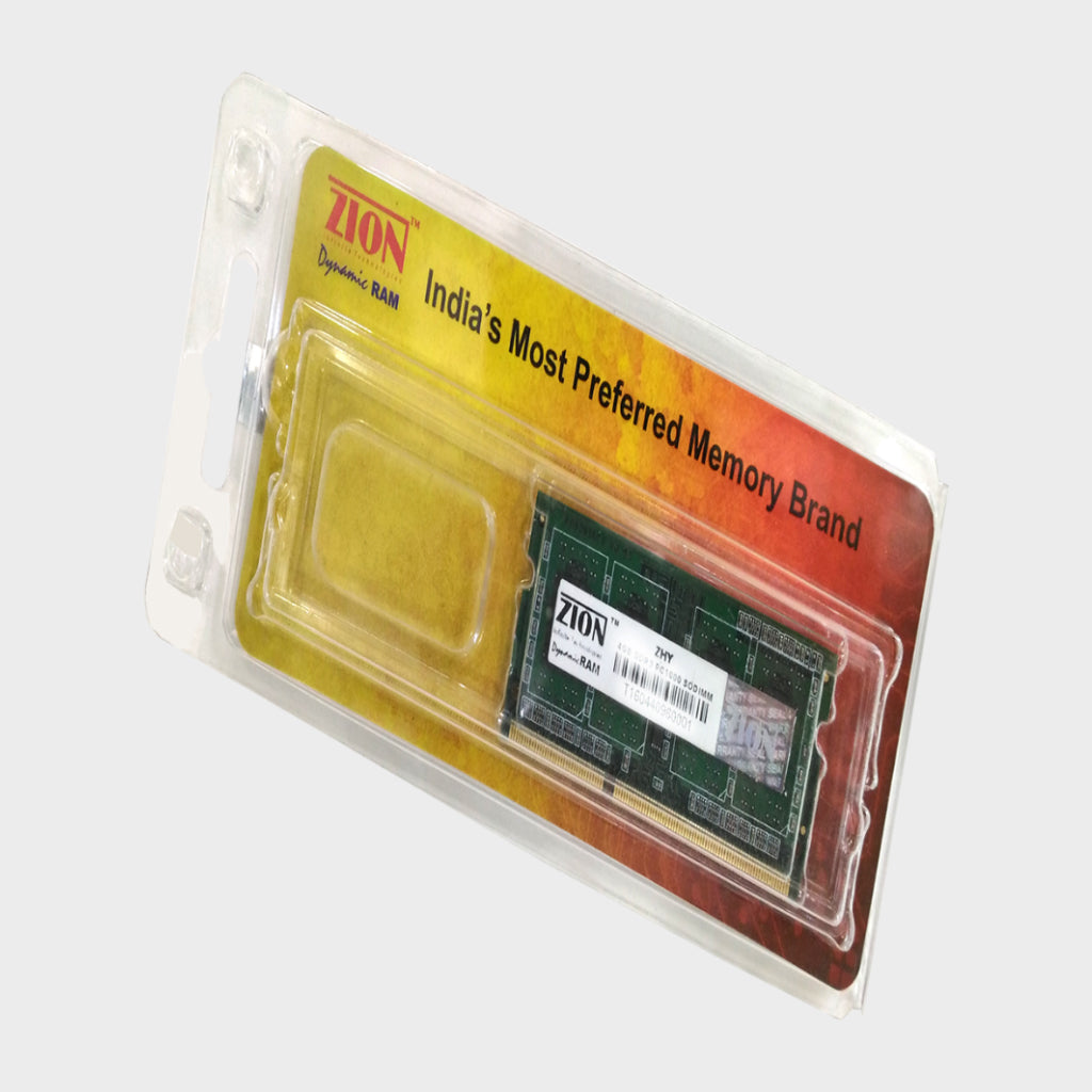 Zion DDR4 2400 Mhz 4GB Laptop RAM