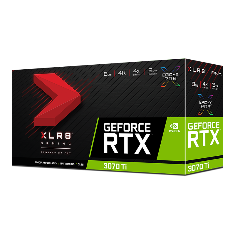 PNY GeForce RTX 3070 Ti 8GB XLR8 Gaming UPRISING EPIC-X RGB Triple Fan-PNY-computerspace
