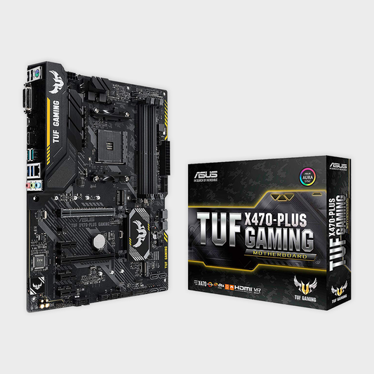 ASUS TUF X470-PLUS GAMING AMD RYZEN 2 MOTHERBOARD