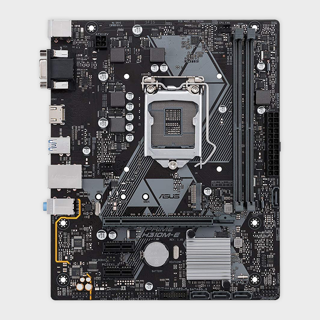 ASUS PRIME H310M-E (300 SERIES) MOTHERBOARD