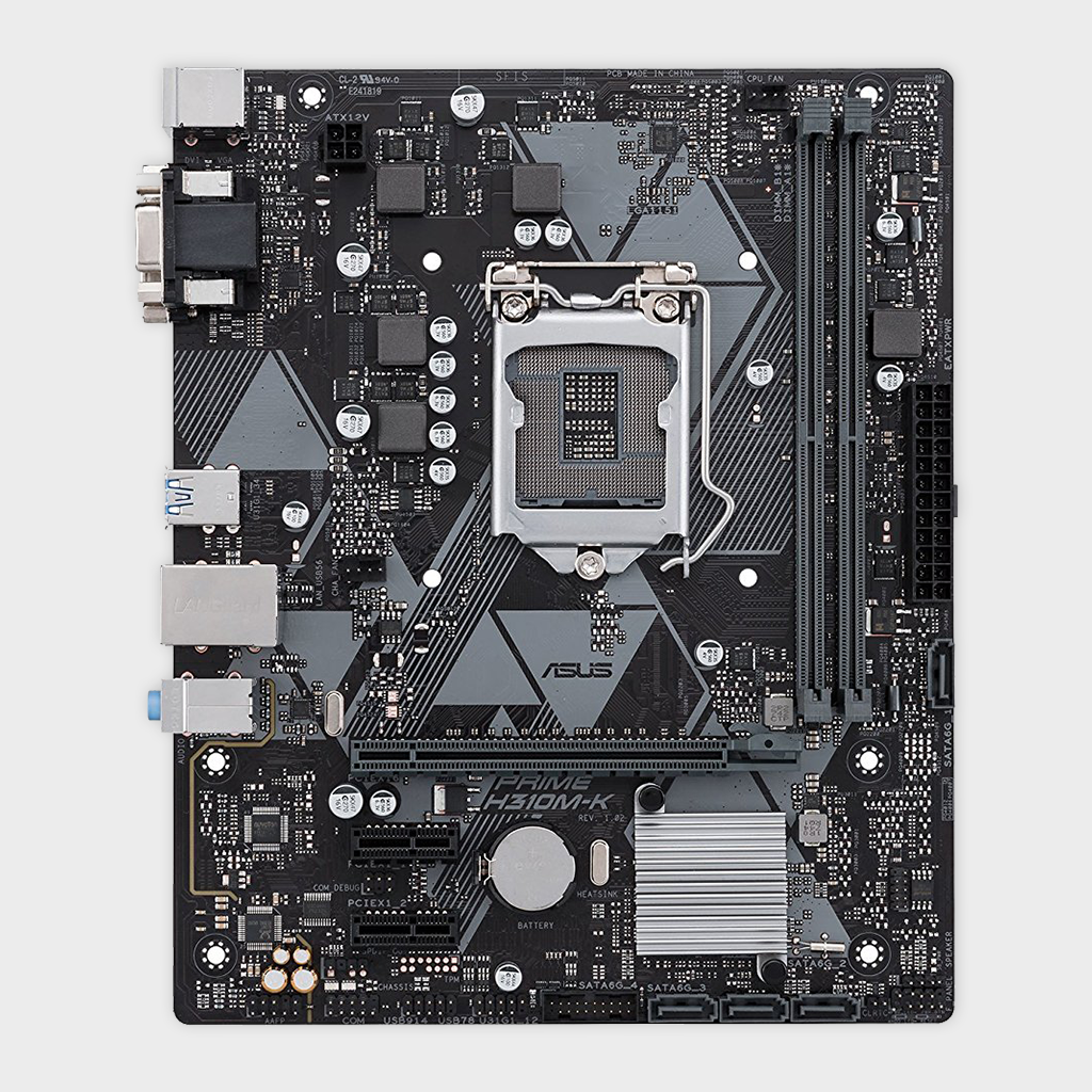 ASUS- PRIME H310M-K (300 SERIES) MOTHERBOARD
