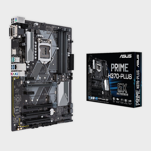 ASUS- PRIME H370-PLUS (300 SERIES) MOTHERBOARD
