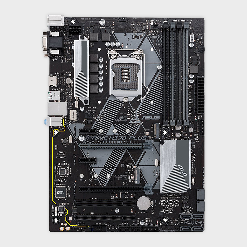 ASUS- PRIME H370-PLUS (300 SERIES) MOTHERBOARD