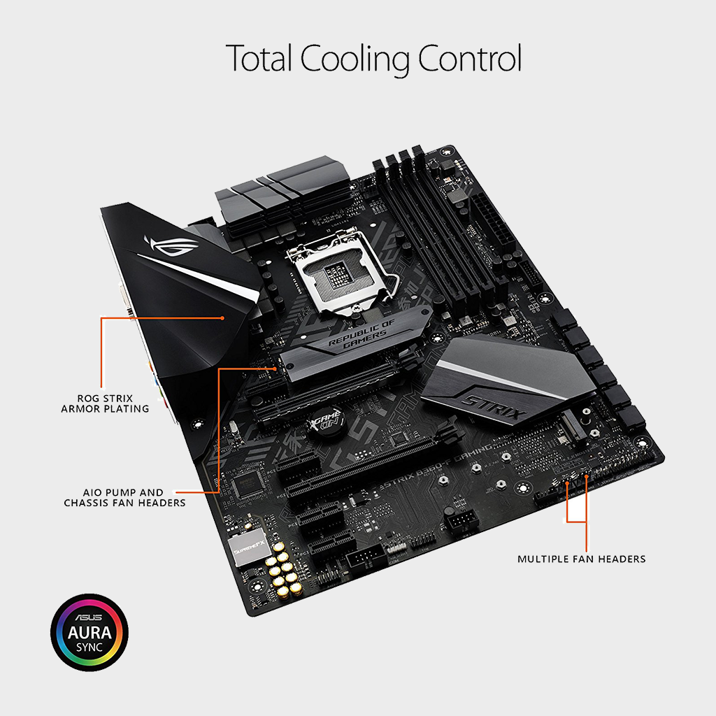 ASUS ROG STRIX B360-F GAMING (300 SERIES) MOTHERBOARD