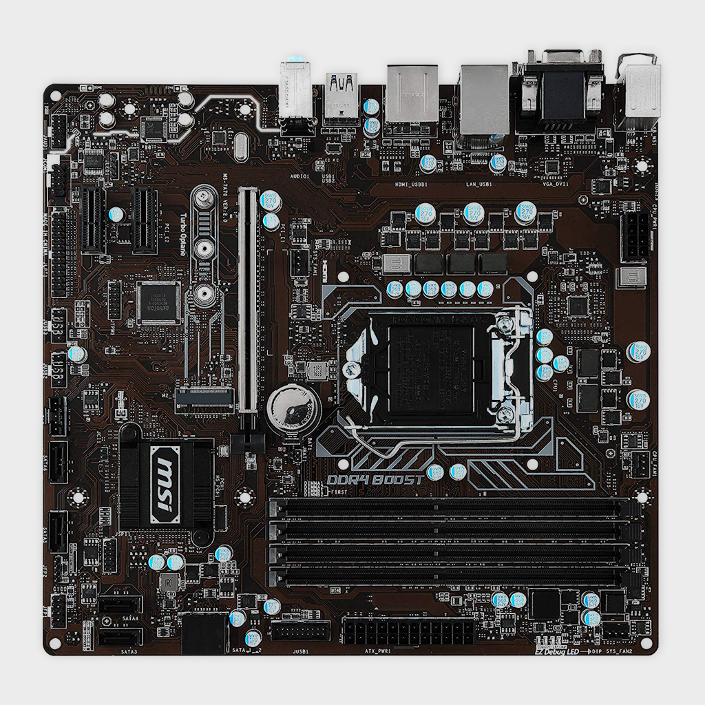 MSI Pro Series B250M PRO-VDH LGA 1151 Motherboard