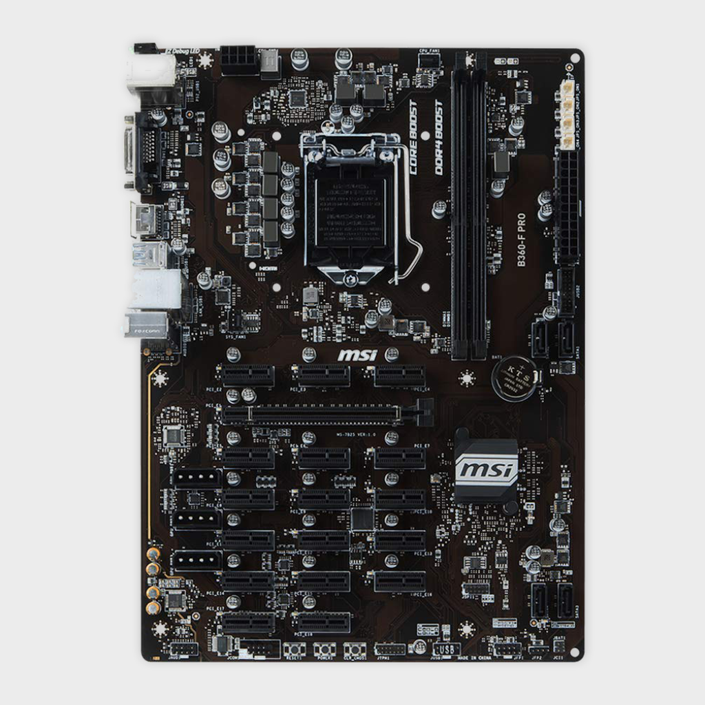 MSI B360-F Pro Mining Motherboard
