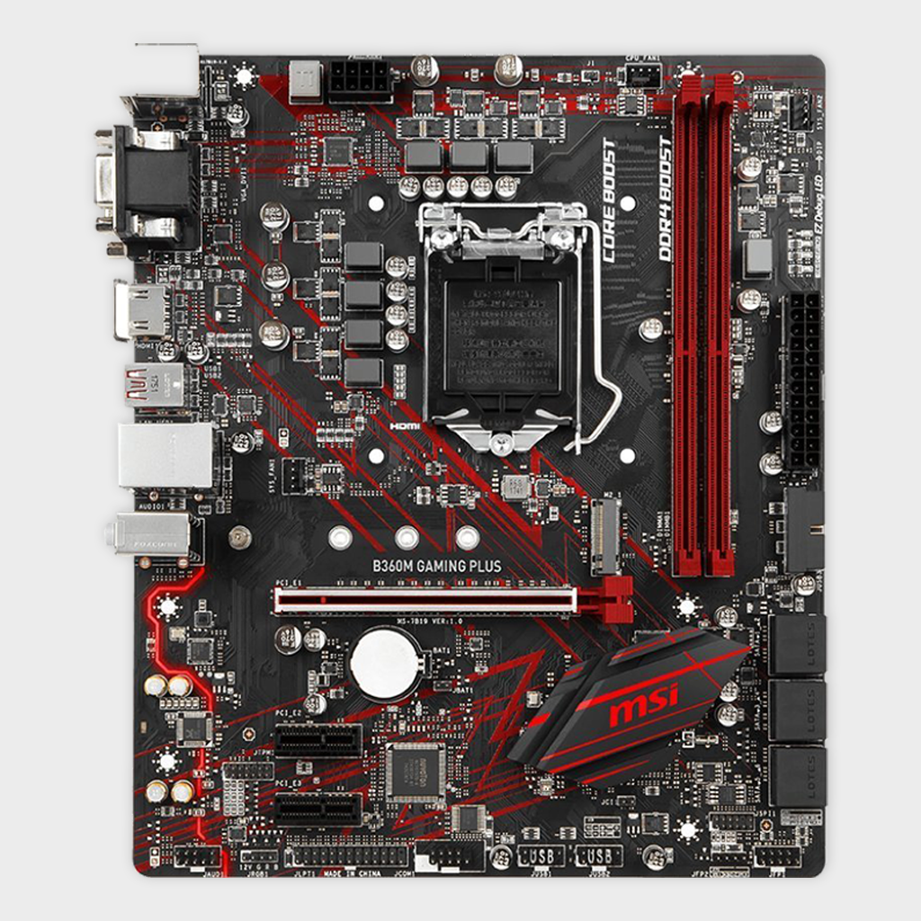 MSI B360M Gaming Plus VR Motherboard