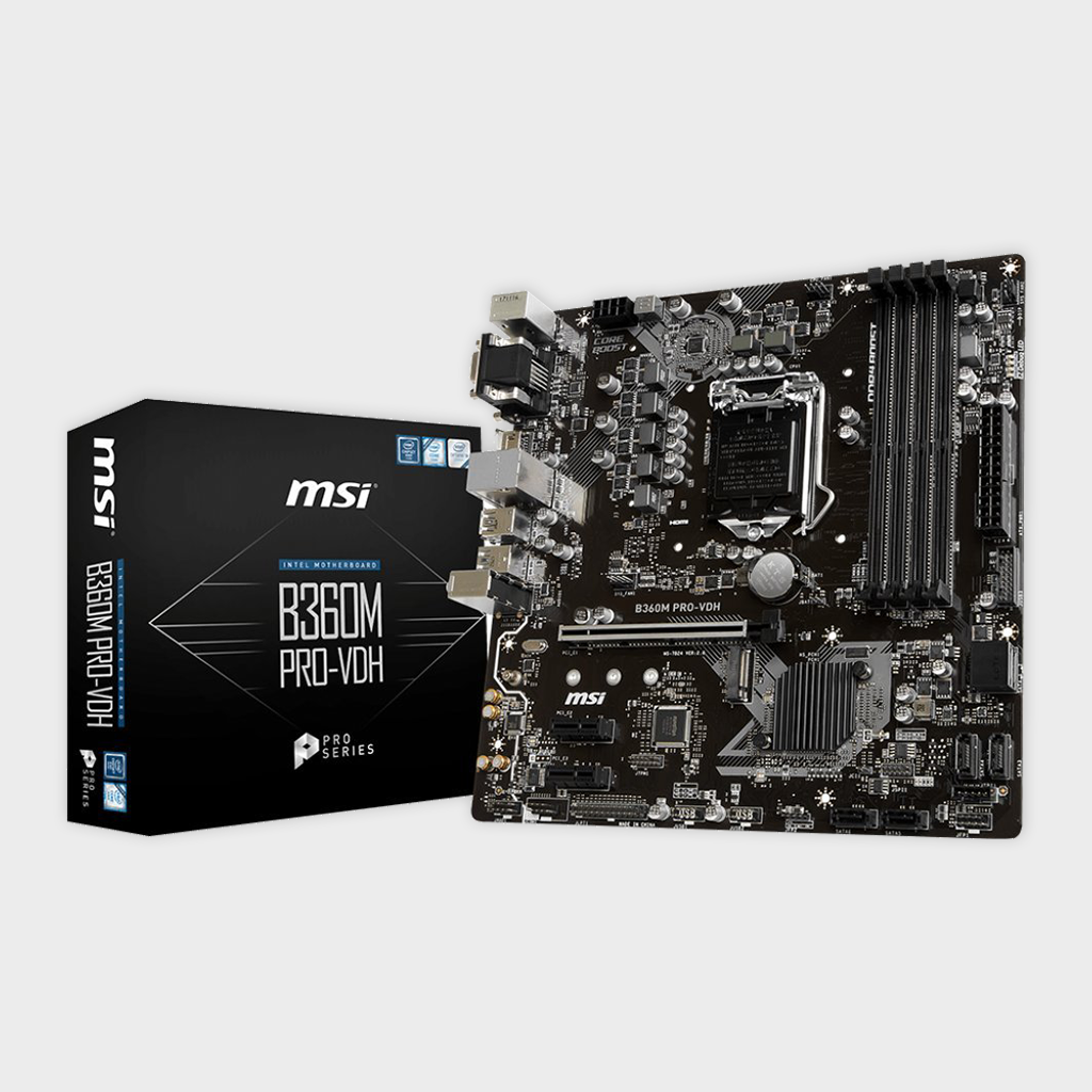 MSI B360M PRO-VDH LGA-1151 MOTHERBOARD