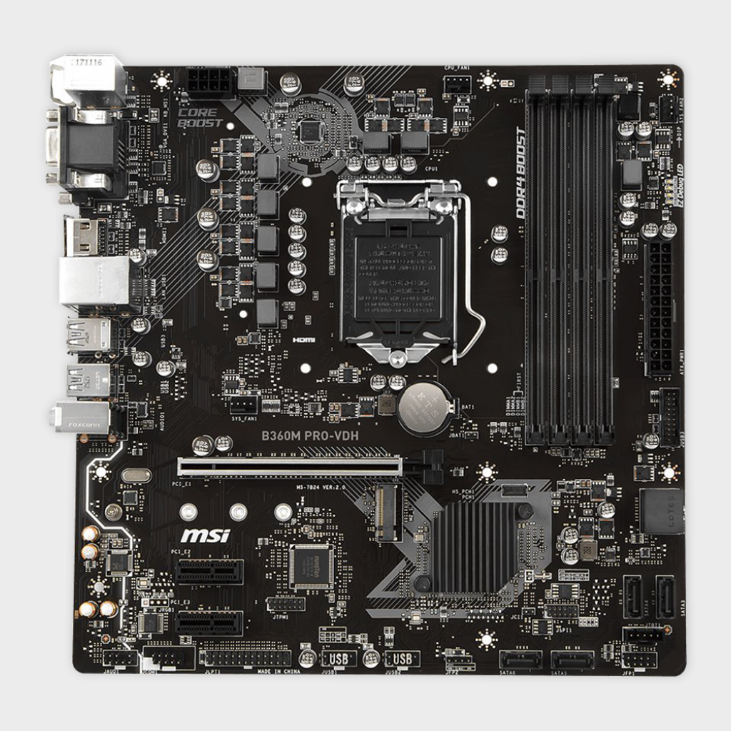 MSI B360M PRO-VDH LGA-1151 MOTHERBOARD