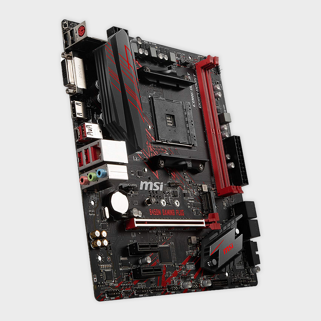MSI B450M Gaming Plus Performance Gaming AMD Ryzen Motherboard