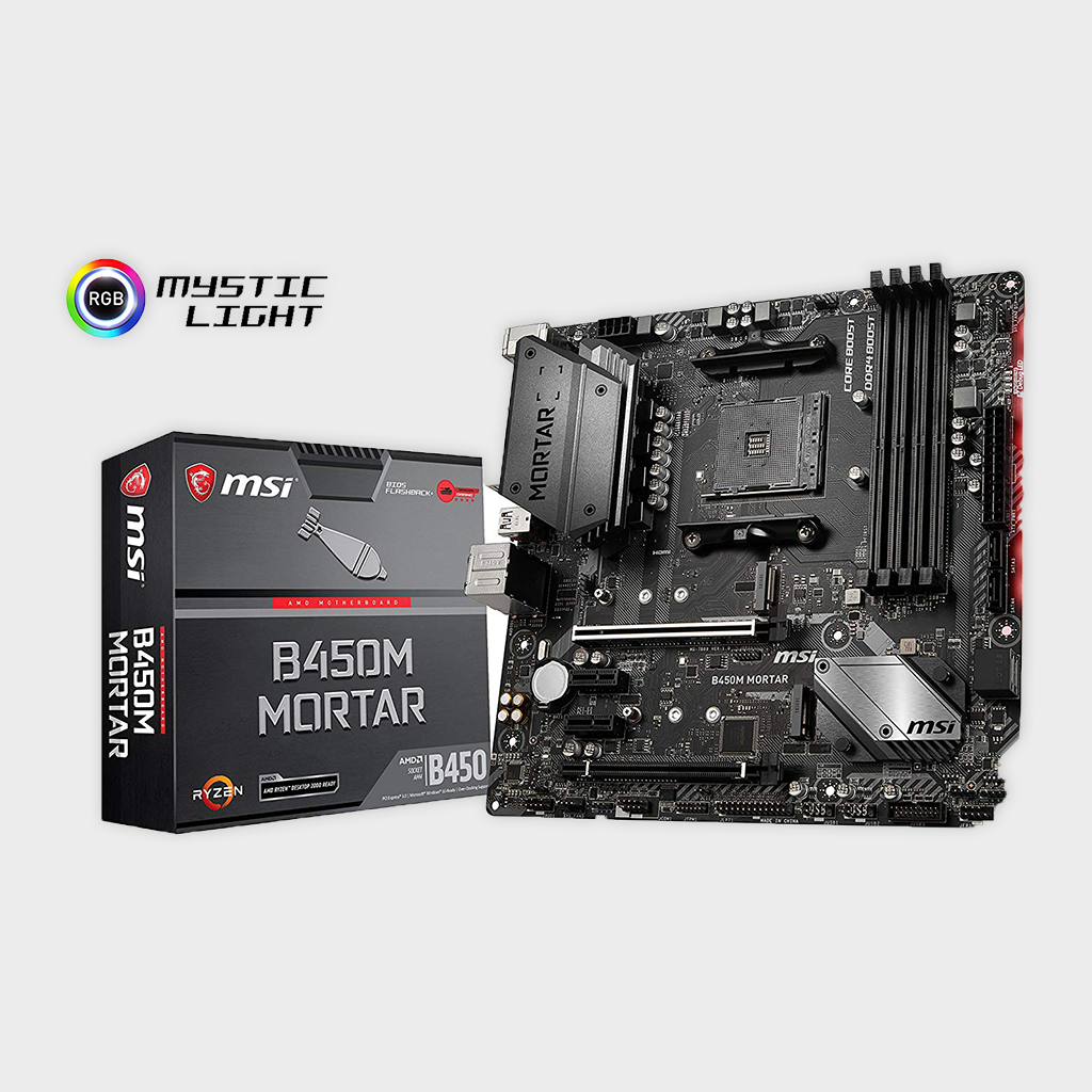 MSI B450M Mortar Arsenal Gaming AMD Ryzen Motherboard