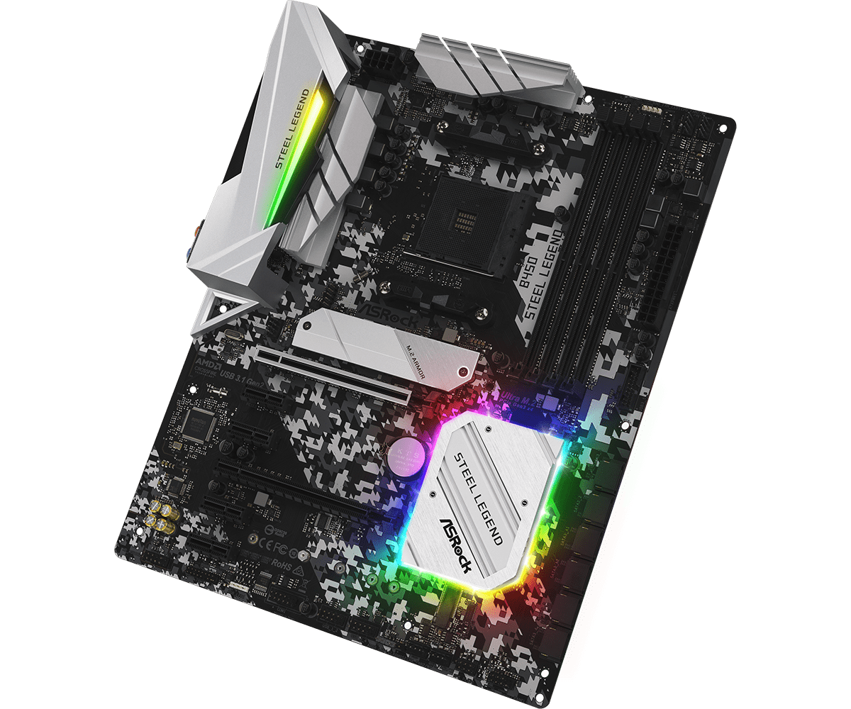 ASRock B450 Steel Legend Motherboard