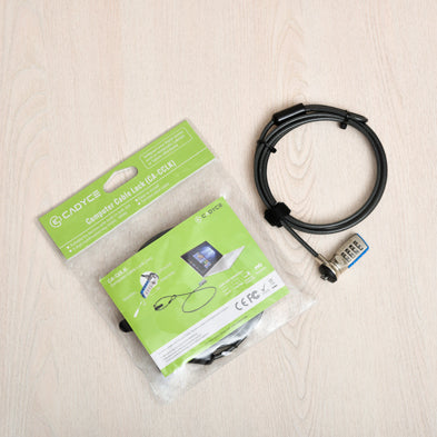 Cadyce Laptop & Computer Locking Cable To Safeguard Digital Assets (CA-CCLK)