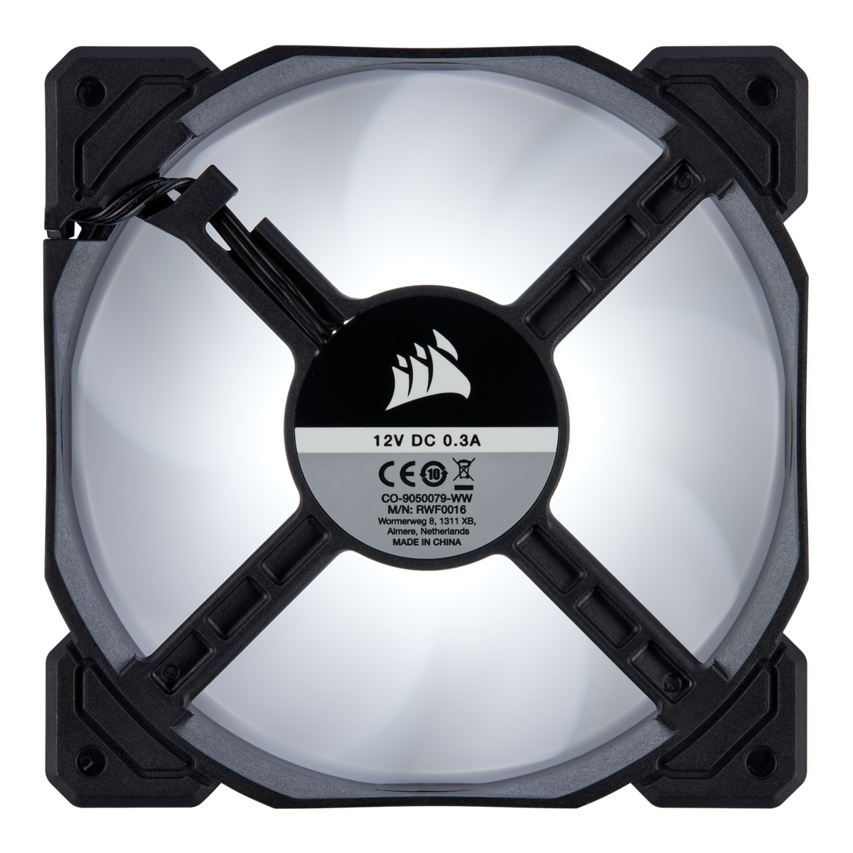 Corsair Air Series AF120 LED (2018) White 120mm Fan Triple Pack