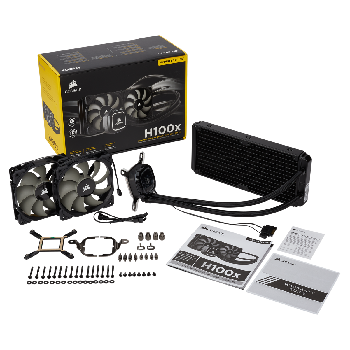 Corsair Hydro Series H100X 240mm AIO Liquid Cooler