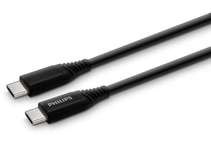 PHILIPS Premium braided USB-C to USB-C Cable 3.0 - DLC5204C/00-Charging Cable-Philips-computerspace