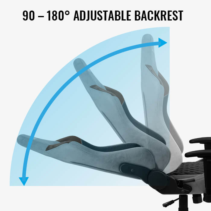 Aerocool Gaming Chair Duke Ash Black / Race-cushion-V1