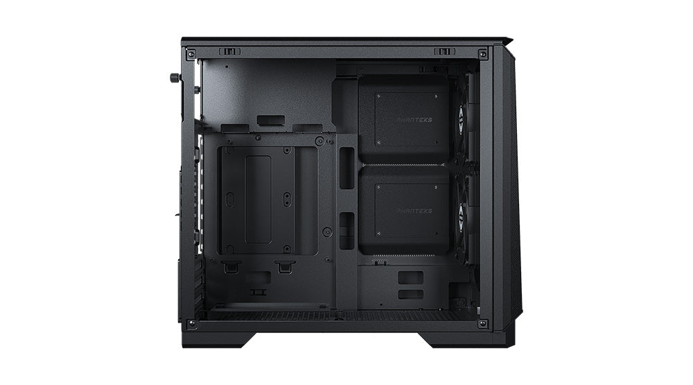 Phanteks Eclipse P200 Mini ITX, Tempered Glass, 2x 120mm DRGB fans DRGB, Black Cabinet-Cabinets-Phanteks-computerspace