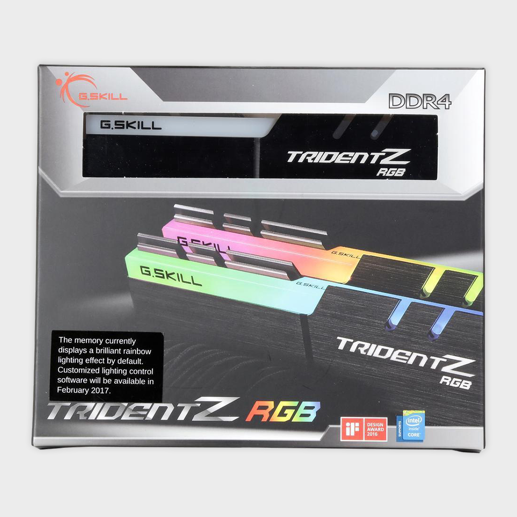 G.SKILL TRIDENTZ RGB SERIES 16 GB (2 X 8GB) DDR4 4000MHz RGB RAM