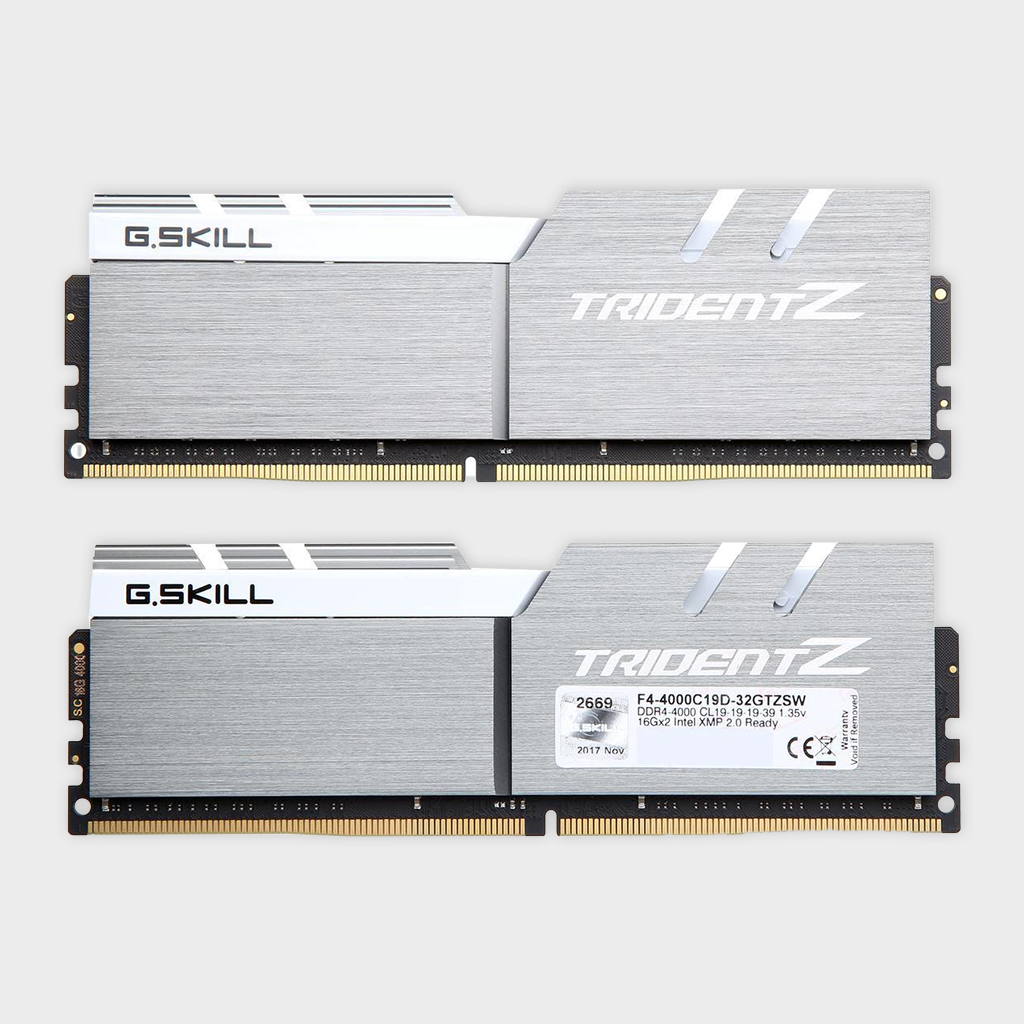 G.SKILL 32GB (2 x 16GB) TRIDENT Z 4000MHz RAM