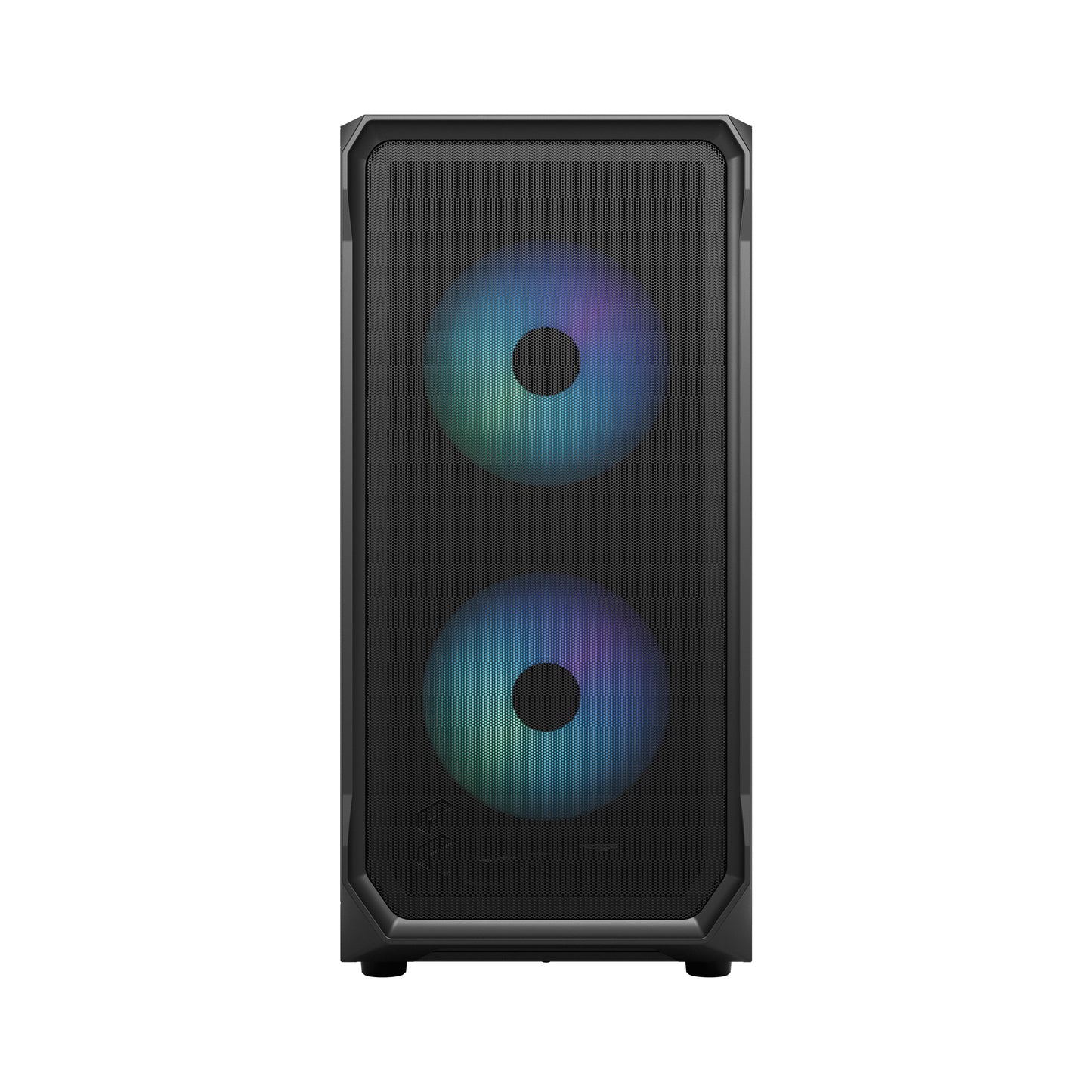 Fractal Focus 2 RGB Black TG Clear Cabinet-CABINETS-Fractal-computerspace