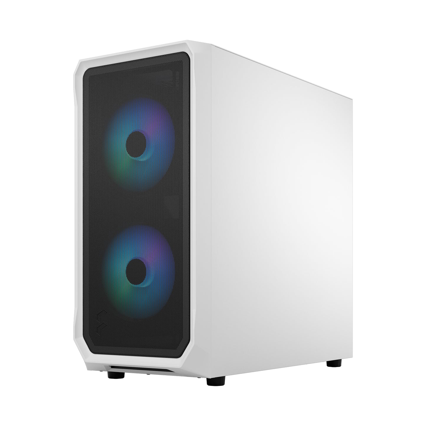 Fractal Focus 2 RGB Black TG Clear Cabinet-CABINETS-Fractal-computerspace