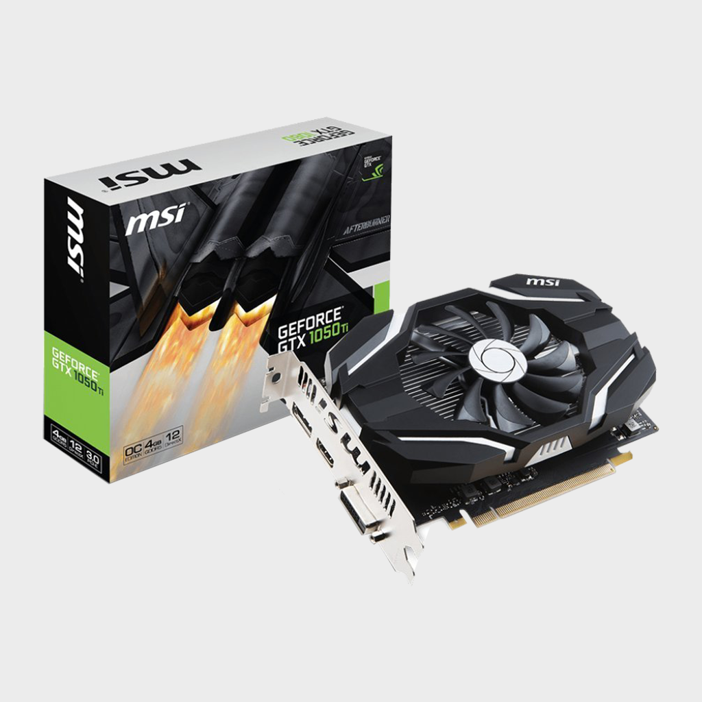 MSI GTX 1050 Ti 4G OCV1 Gaming Graphic Card