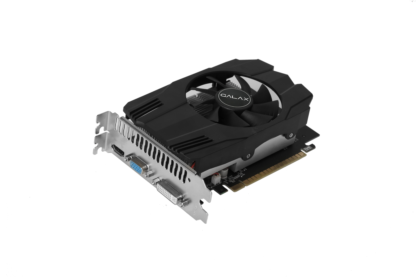 Galax GEFORCE GT 730 4GB DDR3-64-bit HDMI/DVI/VGA,ddr3_sdram,pci_e Graphics Card-GRAPHICS CARD-Galax-computerspace