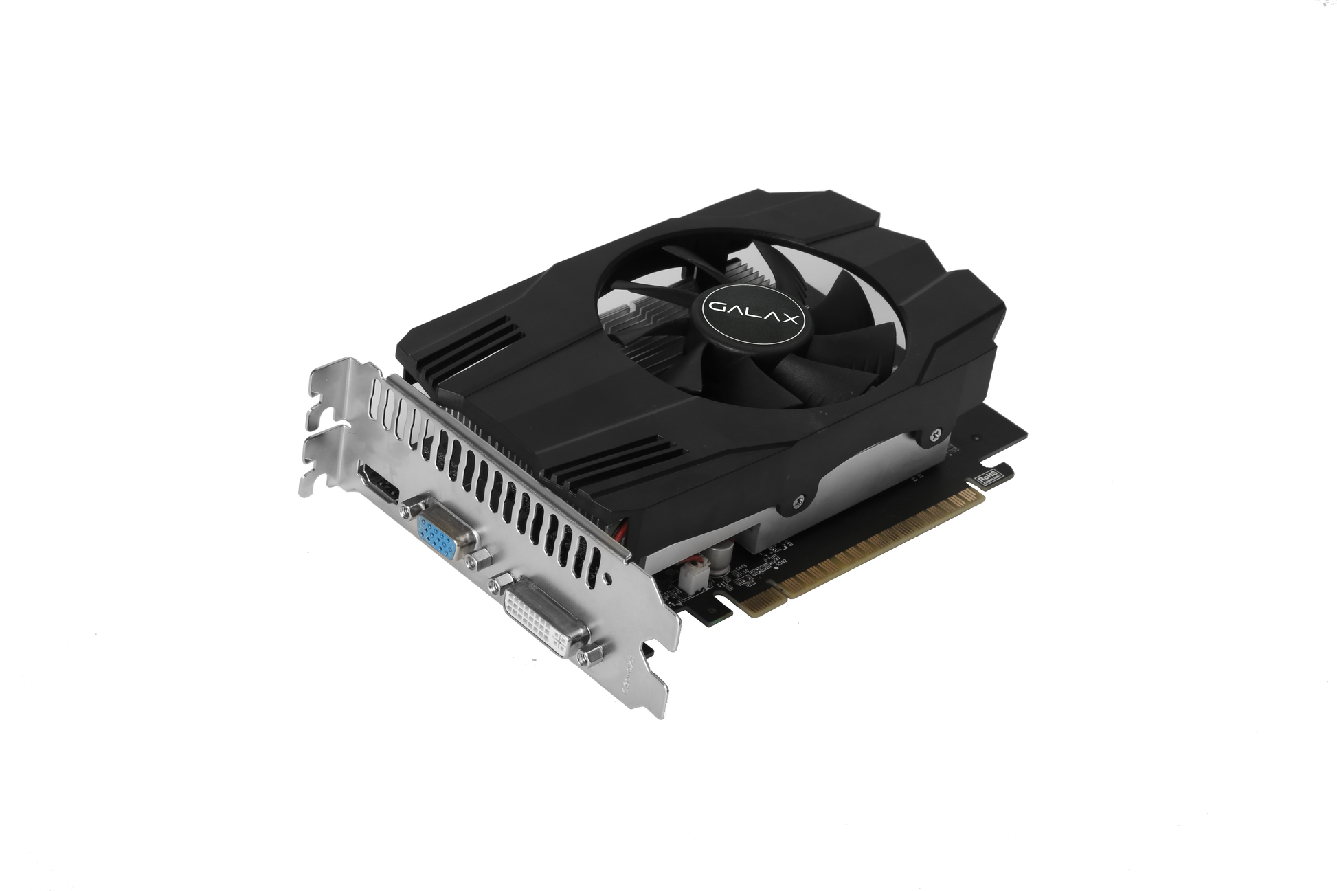 Galax GEFORCE GT 730 4GB DDR3-64-bit HDMI/DVI/VGA,ddr3_sdram,pci_e Graphics Card-GRAPHICS CARD-Galax-computerspace