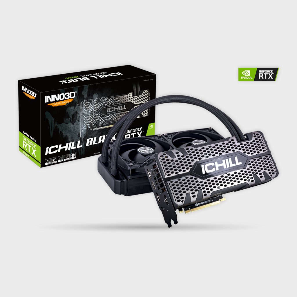 INNO3D GeForce RTX 2080 super iCHILL BLACK 8 GB GDDR6 Graphics Card