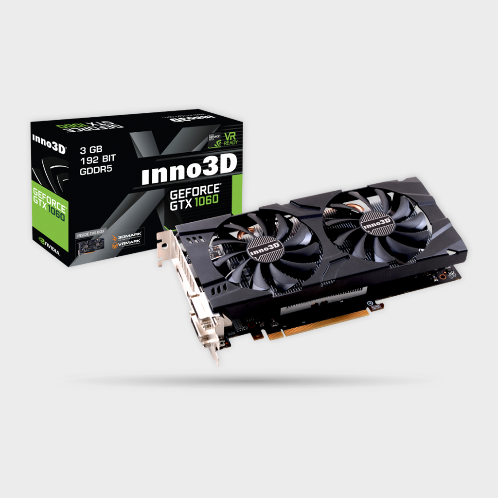 Inno3D GTX1060 3GB Twin X2 Graphics Card