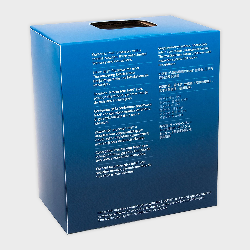 Intel BX80677I37100 Core i3 7100 Socket LGA 1151 Processor