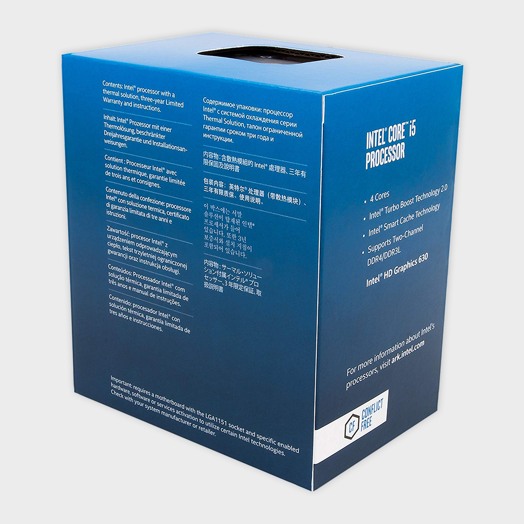 Intel Core i5 7400 LGA 1151 7th Generation Core Desktop Processor