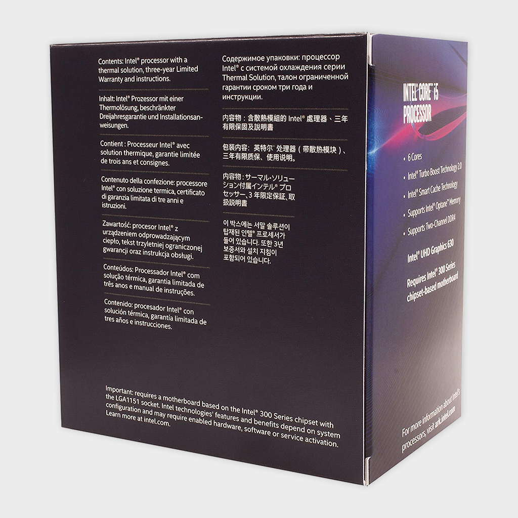 Intel Core i5 8400 BX80684I58400 Processor