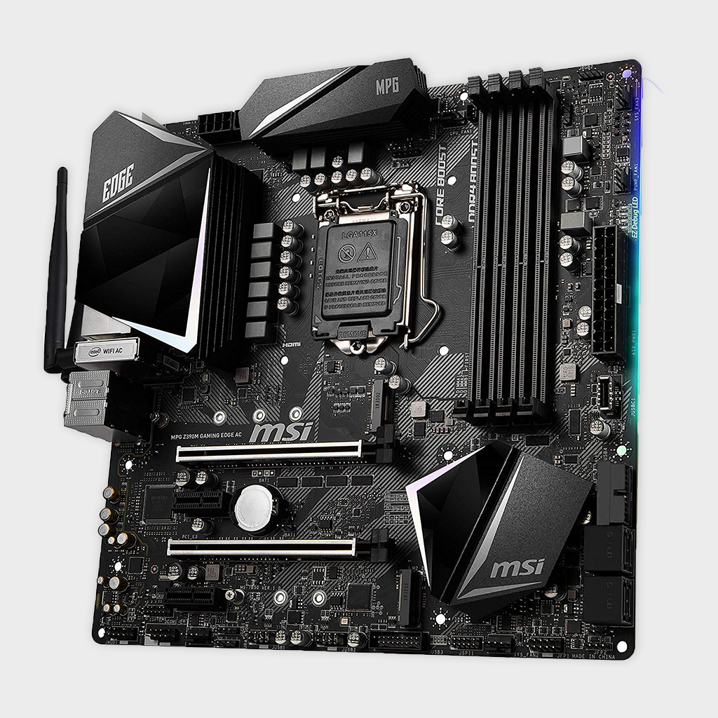 MSI MPG Z390M Gaming Edge AC LGA1151 Gaming Motherboard