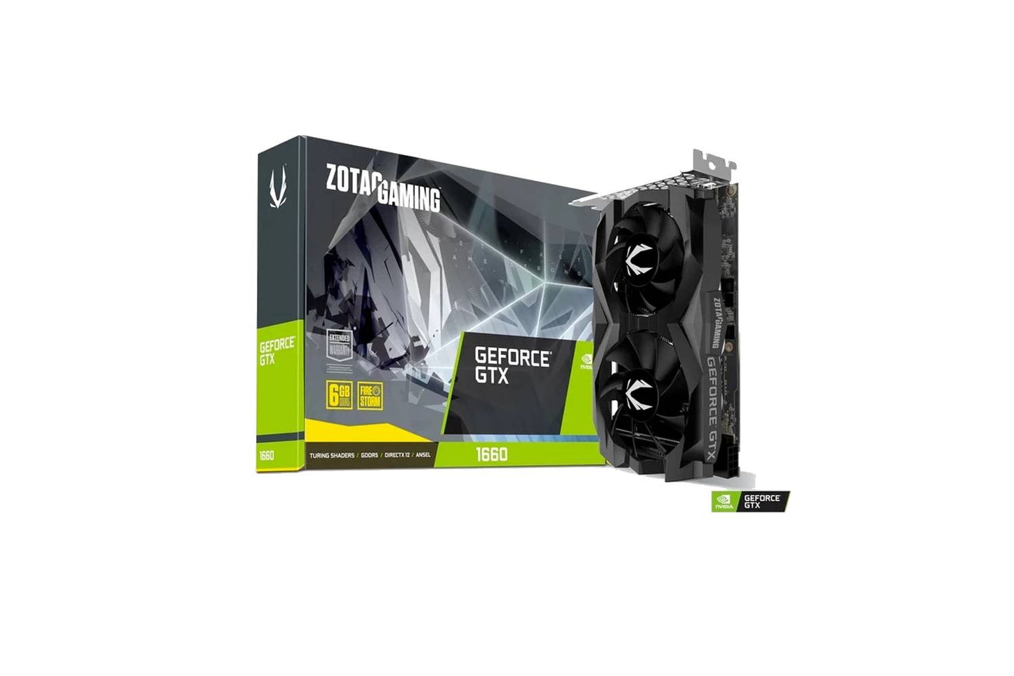 ZOTAC GeForce GTX 1660 6GB GDDR5 Graphics Card