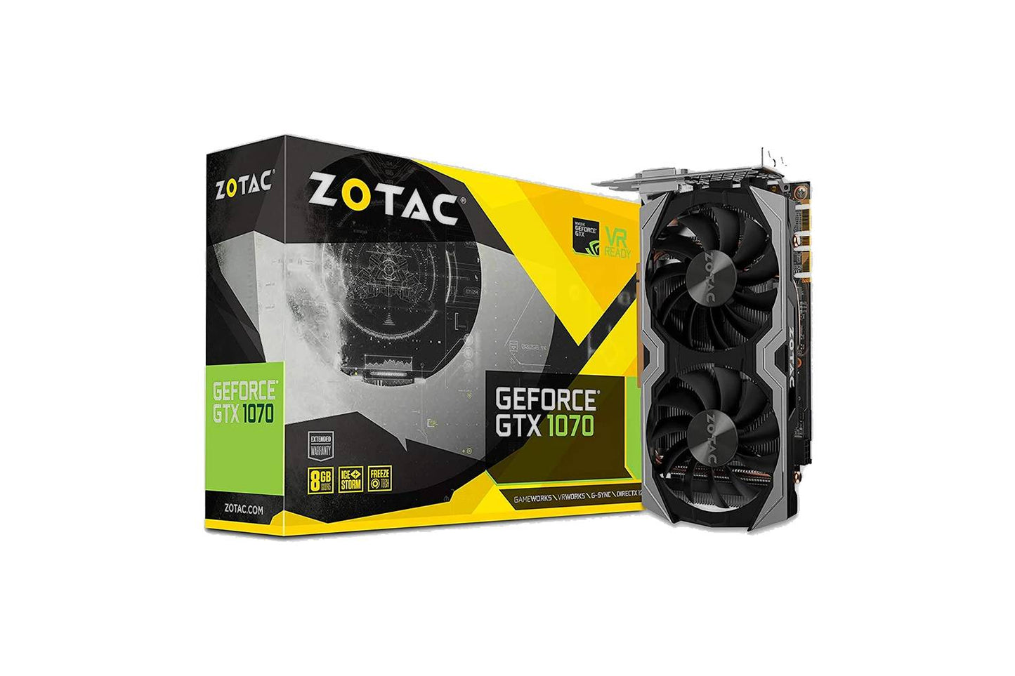 ZOTAC Geforce GTX 1070 MINI 8GB GDDR5 Graphics Card