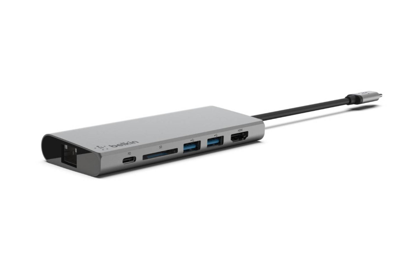 Belkin USB-C Multimedia Hub + Charge F4U092BTSGY-Multimedia Hub-computerspace