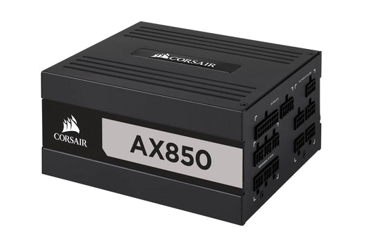 Corsair AX Series AX850 — 850 Watt 80 PLUS Titanium Certified Fully Modular ATX PSU (UK) CP-9020151-UK