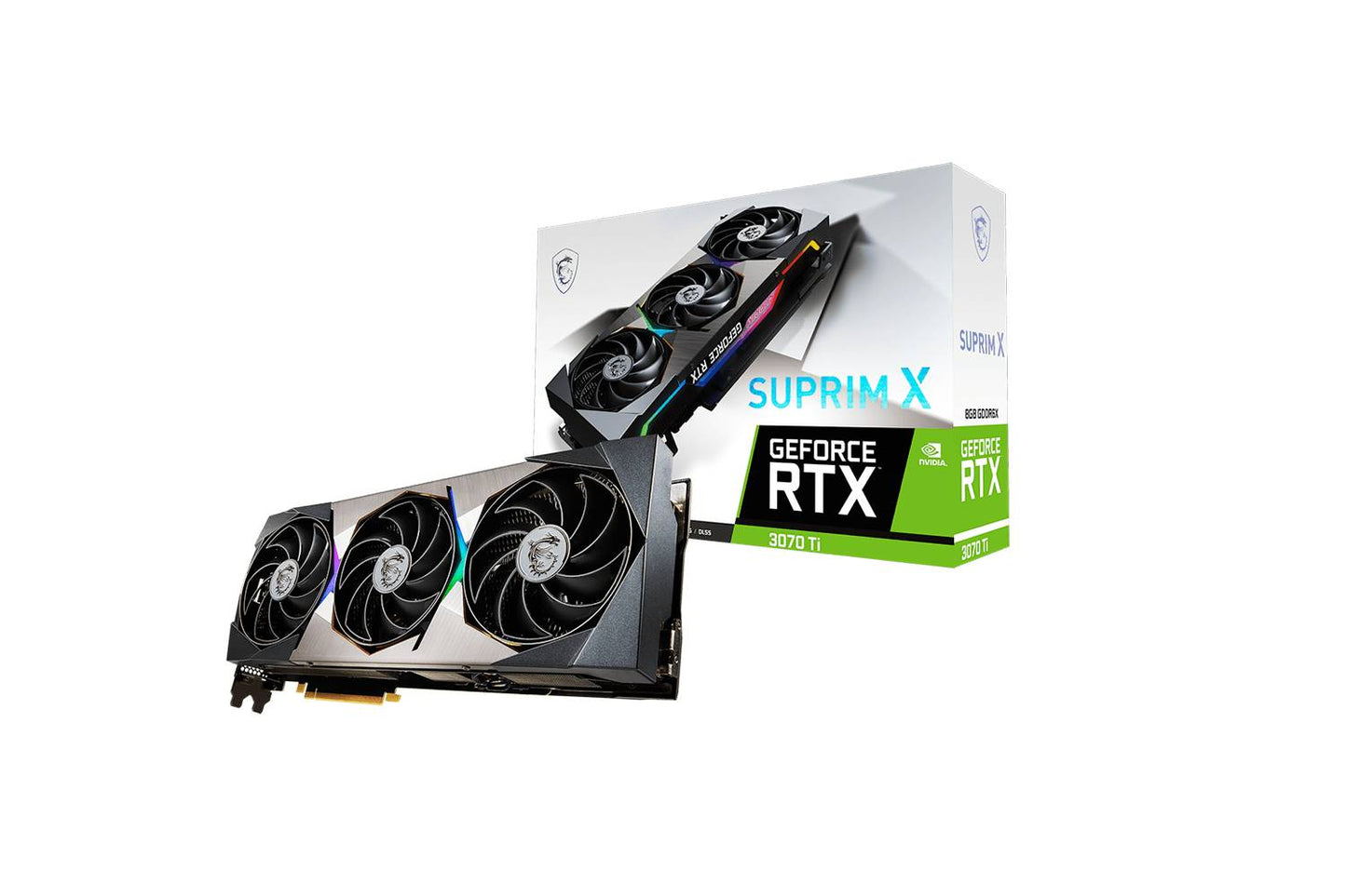 MSI GeForce RTX 3070 Ti SUPRIM X 8G Graphics Card