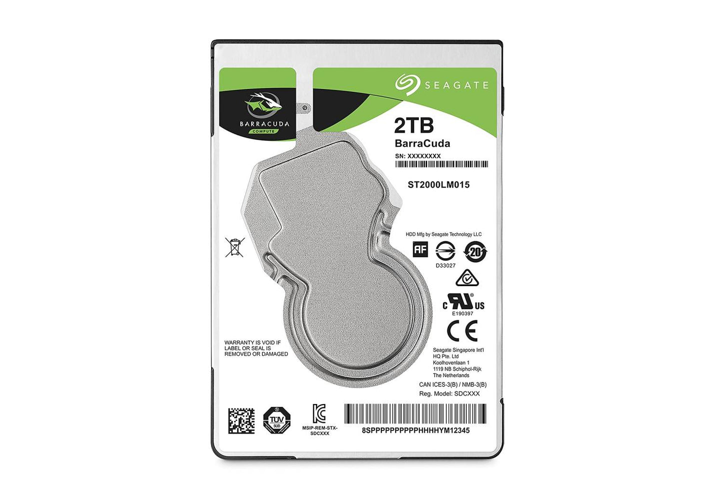 Seagate 2TB Laptop/Desktop HDD SATA 2.5-Inch Internal HDD