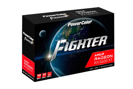 PowerColor AMD Radeon Fighter RX 6600 Xt Graphics Card