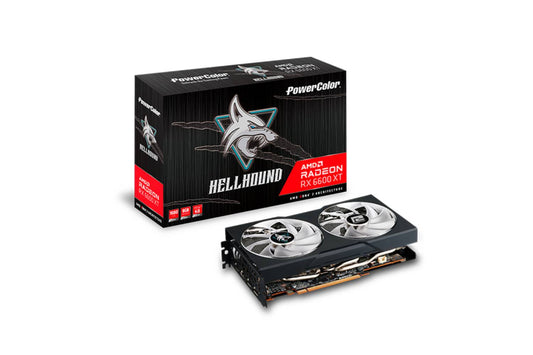 PowerColor Hellhound AMD Radeon RX 6600 XT 8GB GDDR6 Graphics Card