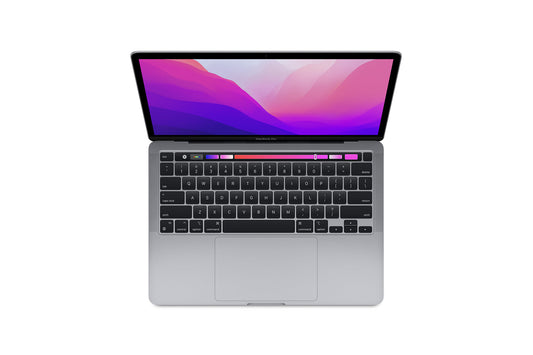 Apple MacBook Pro Laptop with M2 chip: 33.74 cm (13.3-inch) Retina Display, 8GB RAM, 512GB SSD Storage, Space Grey-Laptops-Apple-computerspace