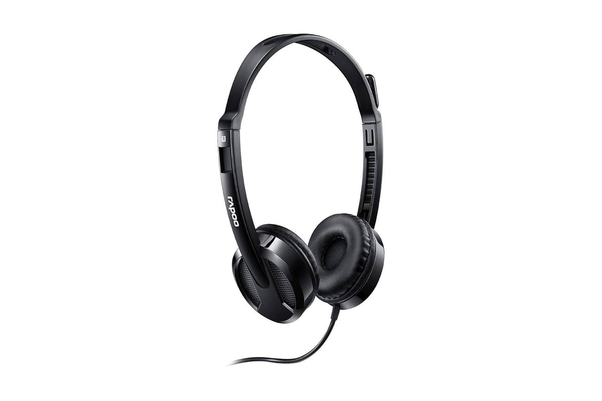 RAPOO H120 USB Wired Stereo Headset-Headsets-RAPOO-computerspace