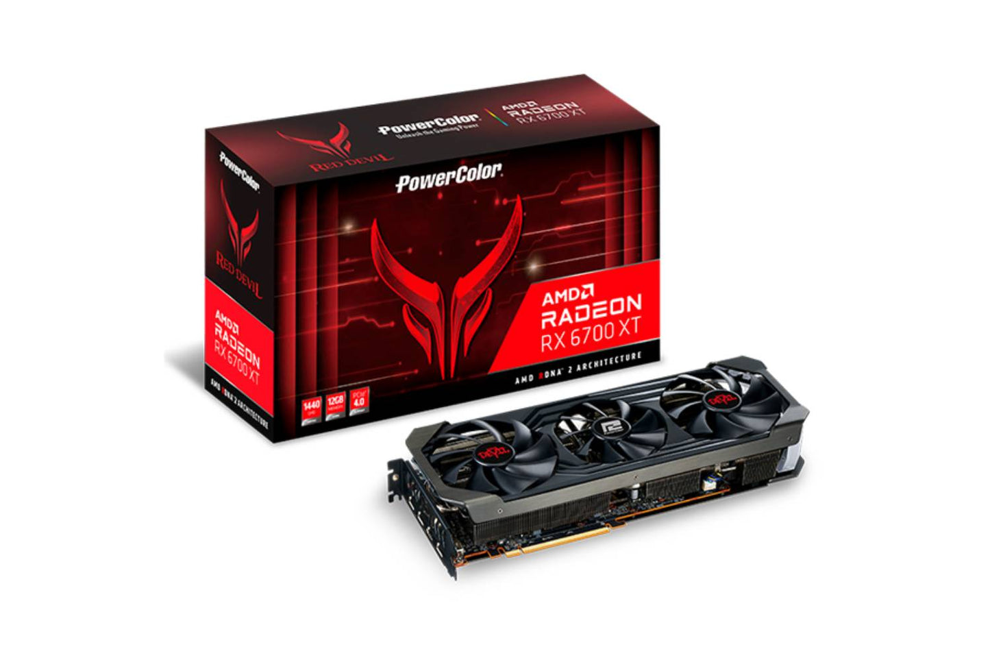 PowerColor Red Devil AMD Radeon RX 6700XT 12GB GDDR6 Graphics Card