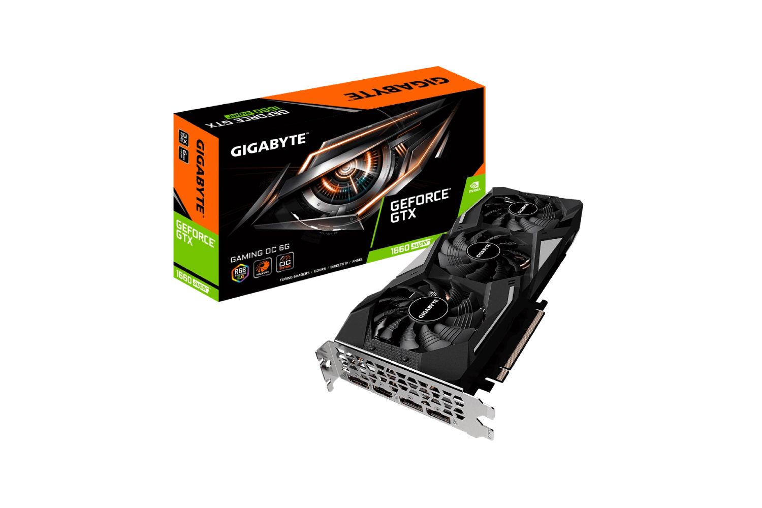 Gigabyte GeForce GTX 1660 SUPER GAMING OC 6G Graphics Card