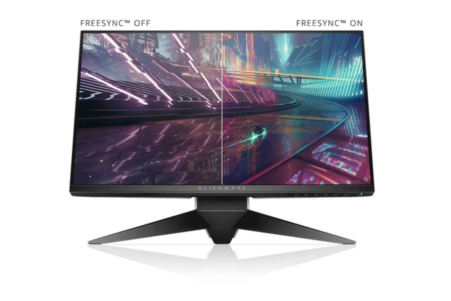 Dell AW2518HF Alienware Gaming, 3 Side Narrow Bezel, TN, FHD, 1ms, 240Hz, FreeSync, HDMI, DP Monitor