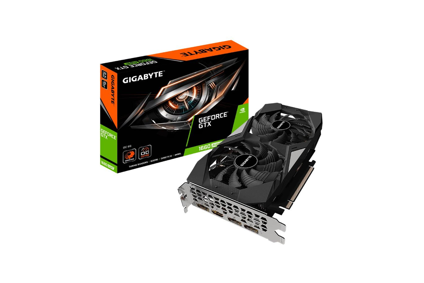 Gigabyte GeForce GTX 1660 Super OC 6G Graphics Card
